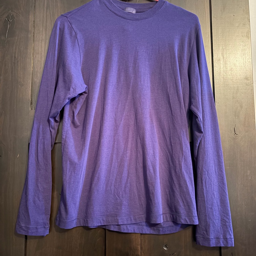 SKIMS Purple Long Sleeve Tee